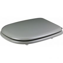 Toilettensitz für Vasen der Serie Tesi Ideal Standard in flüstergrauer Farbe Niclam N18/9 Geflüstertes Grau