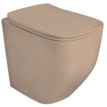 Wc Sur Pied En Céramique Sable Mat Mozart