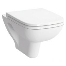 Markenartikel - wc suspendu Vitra S20 blanc sans rebord forme carrée lxhxp 360x350x520mm