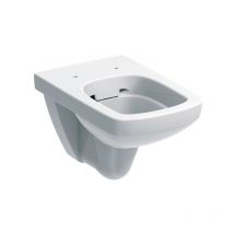 Vase suspendu, chassé blanc brillant Geberit Rimfree Selnova Square - Senza coprivaso