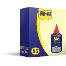 Bike - Lubricante de Cadenas de Bicicleta para Ambiente Seco Pack 6 - Gotero 100ml - Wd-40