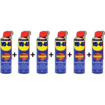 Svitol Lubrificante Sbloccante Multiuso Spray Doppia Posizione Da 500 Ml - 6 Pz - Wd-40