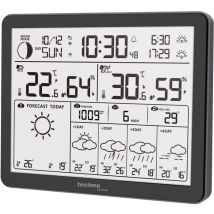 Wd3000 - Stazione Meteo Con 4 Giorni Previsioni Meteo, Incluso Trasmettitore Esterno, Dati Sulla Stazione E Sul Cellulare (app Direct Weather)