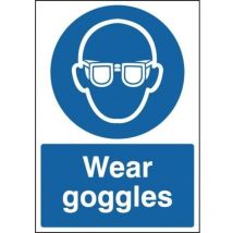 Sitesafe 420 x 297mm Wear Goggles - Rigid
