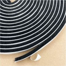 Cyslmuk - Weather Stripping Brush for Sliding Windows/Doors Frame Side,Pile Self Adhesive Weatherstrip Seal Strip Sealer Draft Stoppers (9mmx5mmx6m,