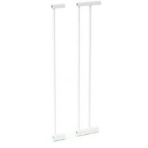 Extension barrière de sécurité bébé en acier Blanc - Webaby