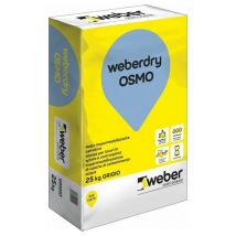 Weberdry osmo malta impermeabilizzante grigio sacco kg 25