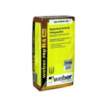 Weber.rep R4 duo Reparaturmörtel & Feinspachtel Zementgrau, 20 kg
