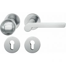 FSB - Wechselgarnitur 12 1021 asl auf Rosette pz, Knopf drehbar,rechts, Edelstahl