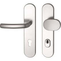 Wechselgarnitur WG 7000 LILLY-auf Schild PZ 88, 40-44, silber eloxiert ÖNORM