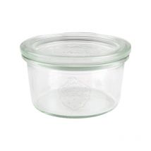 Set 6 bocaux coniques droits 165 ml Weck