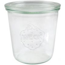 Set 4 bocaux coniques droits 580 ml Weck