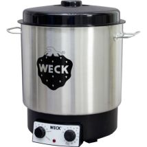 Weck - Einkochautomat 29 L Ø35cm Edelstahl Mit Uhr