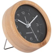 Wecker mit Bambusgehäuse neat, ø 10 cm
