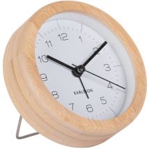 Wecker mit Bambusgehäuse neat, ø 10 cm