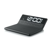 Wecker mit induktionsladung schwarz Muse M168WI