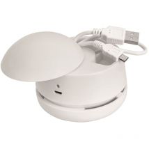 Wedo - Aspirapolvere da Tavolo W2D2 20520200, Cucina, Bianco, 1 Stück wiederaufladbar