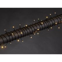 Vellight - Wega led - 12 m - 80 LEDs - color blanco cálido - cable verde - 24 v