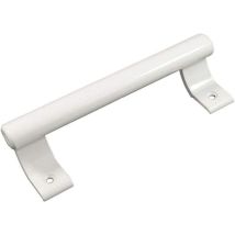 Weiß – Aluminium-Schiebetürgriff, 200 mm, Glastürgriff für Balkon, Badezimmer, Schrank, Türgriff, moderner Metallgriff (1 Stück)