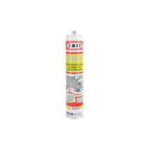 EMFI PU Dichtstoff 310ml – Weiß – Elastomer – Hohe Elastizität – UV- und Wasserbeständig – Für Bauanwendungen