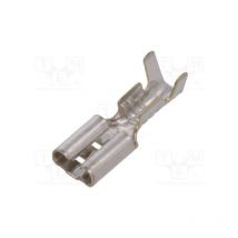 Weibliche Faston-Klemme 4,8mm (0,8mm) Nicht isoliert