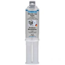 Alluminio Colla Rapida, adesivo epossidico bicomponente a polimerizzazione rapida a 2 componenti - Weicon