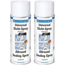 Universal Dicht-Spray, 400 ml, schwarz, 2 Dosen (pack à 2 stück) - Weicon