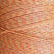 Weidezaunlitze Basic gelb/orange - 500 m, 3 Niro