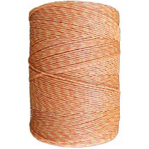 Weidezaunlitze Basic - gelb/orange - 250 m, 3 Niro