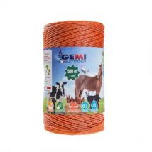 Weidezaunlitze Für Den Weidezaun 500 mt 4 Mm² Litze Weidezaunseil Für Elektrozaun Für Tiere Pferde Hunde Eber Kühe Schweine Hühner Gemi Elettronica