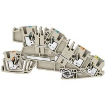Weidmüller 2668940000 Morsetto per installazione a più piani Connettore Beige 50 pz.