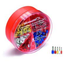 Weidmuller - Weidmüller 9025430000 Aderendhülsen-sortiment 0.5 Mm², 0.75 Mm², 1 Mm², 1.5 Mm², 2.5 Mm² Teilisolier