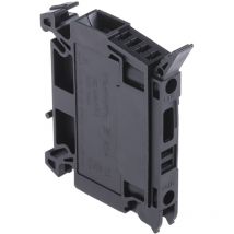 Weidmuller - Bloc de jonction rail din à fusible w, a visser, Noir ( Prix pour 1 )