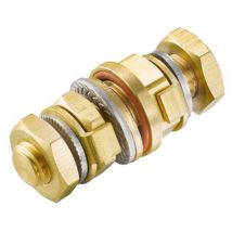 Weidmüller pebz M10 ktb br set Perno di messa a terra Ottone Argento (ø x l) 21 mm x 48.5 mm 1 pz.