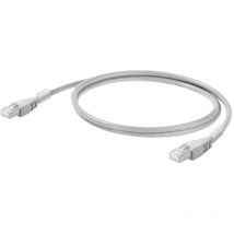 Weidmüller 2661950080 RJ45 Netzwerkkabel, Patchkabel CAT 6a S/FTP 0.80 m Grau 1 St.