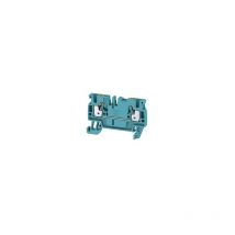 Bloc de jonction de passage - a2c - push in - 2.5 mm2 - 800v - 24a - bleu Weidmuller 1521880000