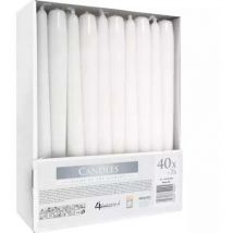 Kegelkerze wei - set a 40 stk 85407840 85407840 85407840