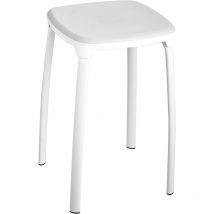 King Home weisser polypropylen-stuhl 29x29x46h cm