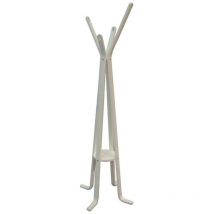 Vacchetti - Weißes Holzständer-Kleiderständer mit 4 Armen 50x180cm