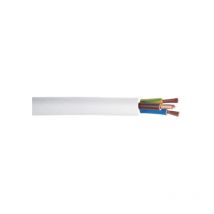 Debflex - Weißes Kabel 3G 1,5 in 50M