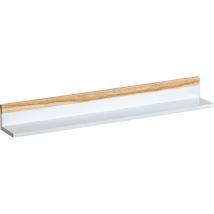 Weißes Wand-bücherregal Für Wohnzimmer Oder Schlafzimmer - 102 Cm Nordik