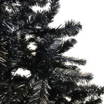 Weihnachtsbaum inkl Ständer Schwarz 150 cm-DYW52201