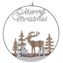 Weihnachtsdekoration mit led zum Aufhängen, ø 40 cm