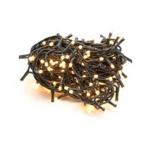 Weihnachtslichterkette mit 500 warmweißen LEDs, Länge 25 + 5 m, für den Außenbereich geeignet