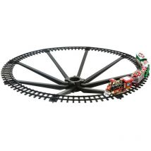 Weihnachtsbaumschmuck fahrende Weihnachtsbahn, 23-teilig