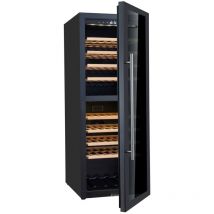 Weinkühlschrank wk 77D, 2-Zonen-Glastür-Getränkekühlschrank