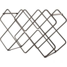 Weinregal aus Metall diamonds, 40,5 x 27,5 x 15,5 cm