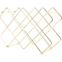 Weinregal aus Metall diamonds, 40,5 x 27,5 x 15,5 cm