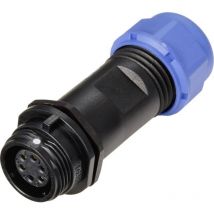 SP1311 / s 6 ii Connettore circolare Presa dritta Tot poli: 6 Serie (connettore circolare): SP13 1 pz. - Weipu