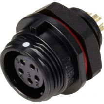 SP1312 / s 5 Rundstecker Buchse, Einbau Gesamtpolzahl: 5 Serie (Rundsteckverbinder): SP13 1 s - Weipu